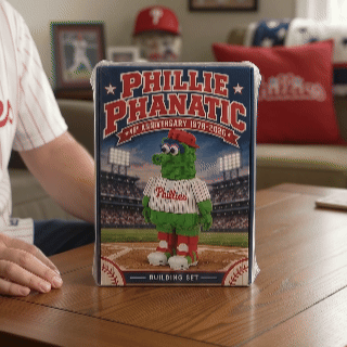 Phillie Phanatic 48th Anniversary Building Set