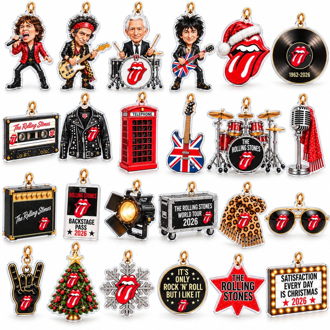 The Rolling Stones 2026 Advent Calendar – 24 Days of Rock 'n' Roll Christmas Magic 🎸