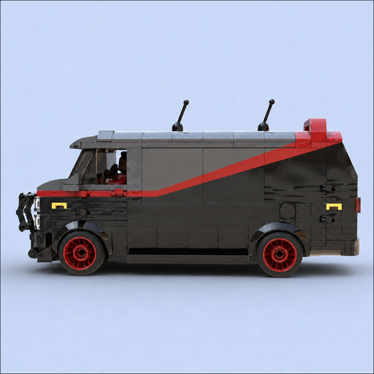 The A-Team Van & Crew Building Block Set – DripzyGift
